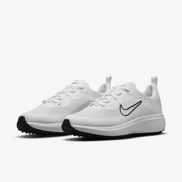 Nike Ace Summerlite Golfove Topanky Damske Biele Čierne | NK391TPX