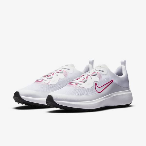 Nike Ace Summerlite Golfove Topanky Damske Biele Čierne Ruzove | NK492TOL