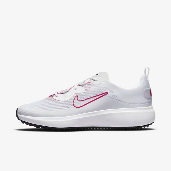 Nike Ace Summerlite Golfove Topanky Damske Biele Čierne Ruzove | NK492TOL