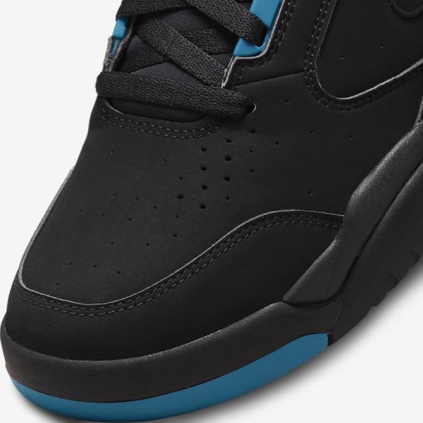 Nike Air Flight Lite Stredne Tenisky Panske Čierne Tyrkysové Červené Nachový Čierne | NK390VWD