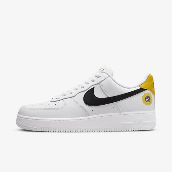 Nike Air Force 1 07 LV8 Tenisky Panske Biele Žlté Čierne | NK548RWU