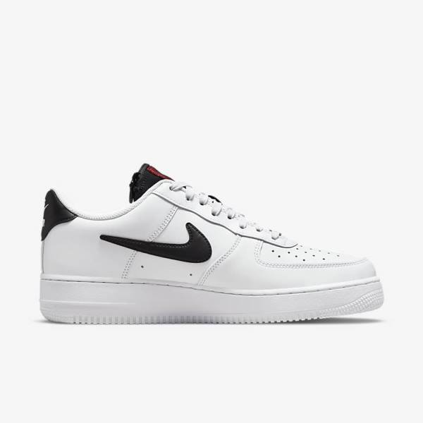 Nike Air Force 1 07 Premium Tenisky Panske Biele Bordove Červené Čierne | NK371EVY