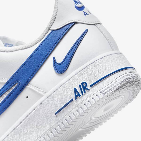 Nike Air Force 1 07 Tenisky Panske Biele Kráľovská Modrá | NK317DQP