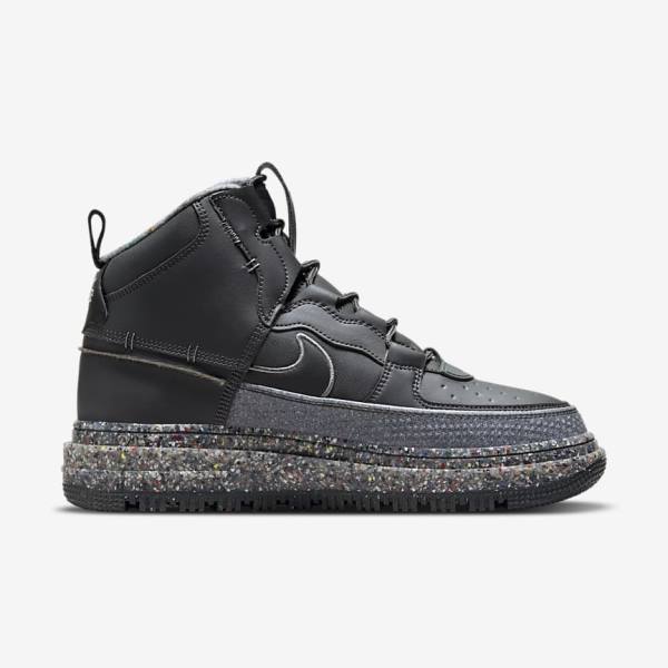 Nike Air Force 1 Boot Tenisky Panske Tmavo Siva Čierne | NK750USD