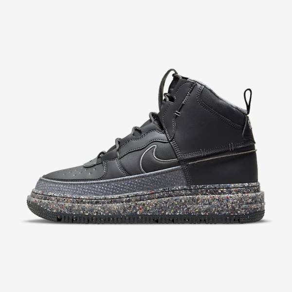 Nike Air Force 1 Boot Tenisky Panske Tmavo Siva Čierne | NK750USD