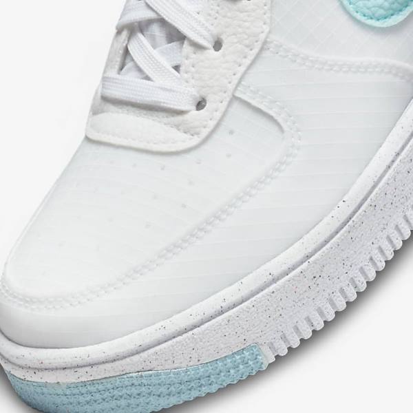 Nike Air Force 1 Crater Older Tenisky Detske Biele Modre | NK370NLS