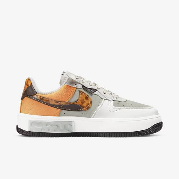 Nike Air Force 1 Fontanka Tenisky Damske Hnede Svetlo Béžové Žlté | NK631GSA