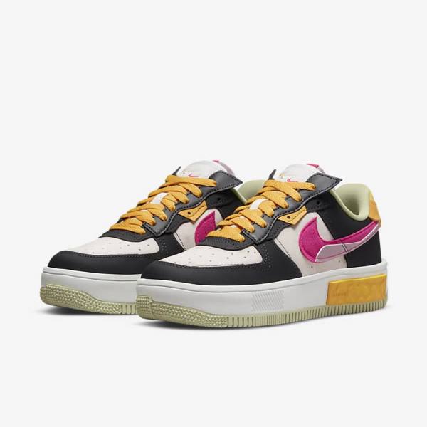 Nike Air Force 1 Fontanka Tenisky Damske Biele Nachový Ruzove | NK640BNH