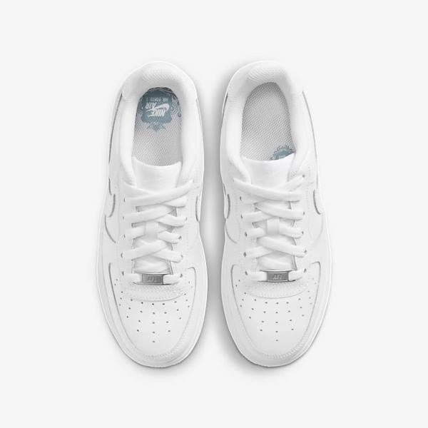 Nike Air Force 1 LE Older Tenisky Detske Biele | NK374BDF