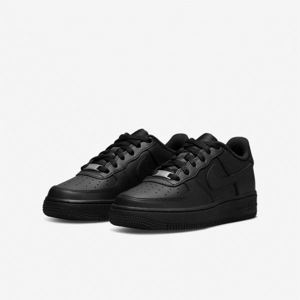 Nike Air Force 1 LE Older Tenisky Detske Čierne | NK598WEK