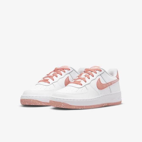 Nike Air Force 1 LV8 Older Tenisky Detske Biele Svetlo | NK126IDG