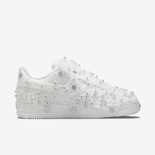 Nike Air Force 1 LXX x Swarovski Tenisky Damske Biele Metal Strieborne Biele | NK672MZX