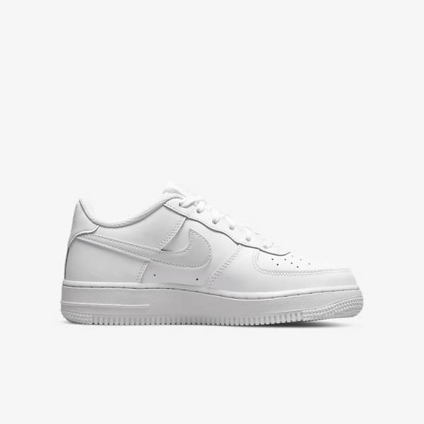 Nike Air Force 1 Older Tenisky Detske Biele | NK029AKZ