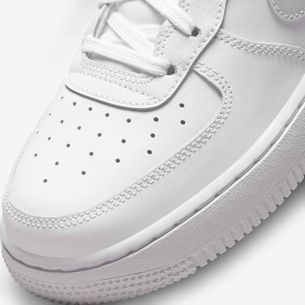 Nike Air Force 1 Older Tenisky Detske Biele | NK029AKZ