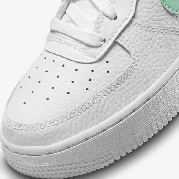 Nike Air Force 1 Older Tenisky Detske Biele Mätové | NK901XJF