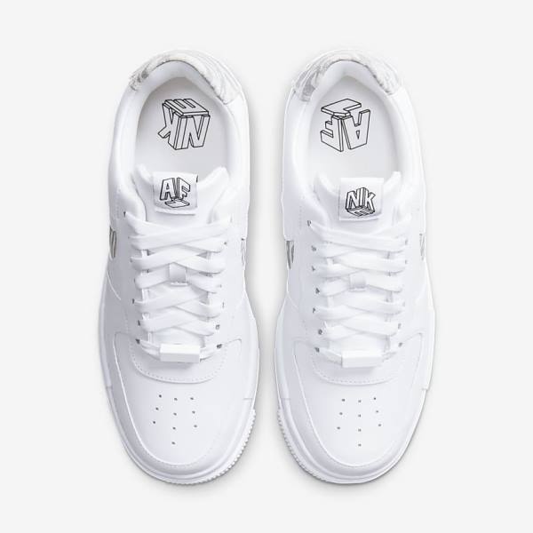 Nike Air Force 1 Pixel SE Tenisky Damske Biele Siva Biele | NK761HTV