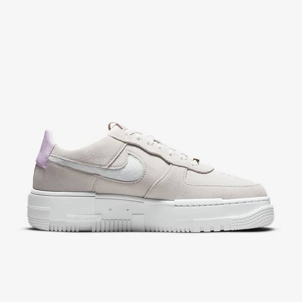 Nike Air Force 1 Pixel Tenisky Damske Biele Svetlo Béžové Ruzove | NK340FVU