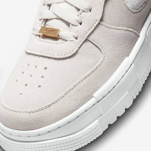 Nike Air Force 1 Pixel Tenisky Damske Biele Svetlo Béžové Ruzove | NK340FVU