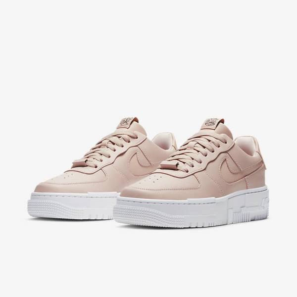 Nike Air Force 1 Pixel Tenisky Damske Béžové Čierne Biele | NK436DJK