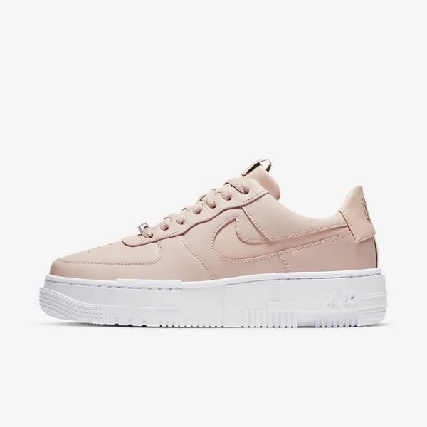 Nike Air Force 1 Pixel Tenisky Damske Béžové Čierne Biele | NK436DJK