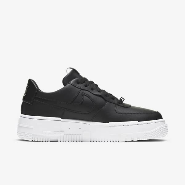 Nike Air Force 1 Pixel Tenisky Damske Čierne Biele Čierne | NK340IKV