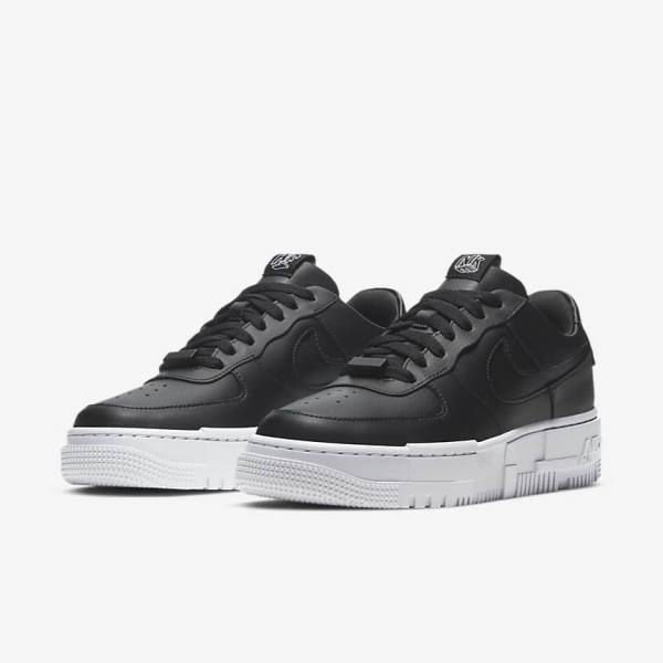 Nike Air Force 1 Pixel Tenisky Damske Čierne Biele Čierne | NK340IKV