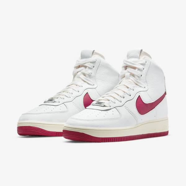 Nike Air Force 1 Sculpt Tenisky Damske Biele Červené | NK368UNQ