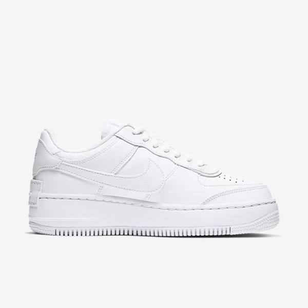 Nike Air Force 1 Shadow Tenisky Damske Biele | NK605TPW