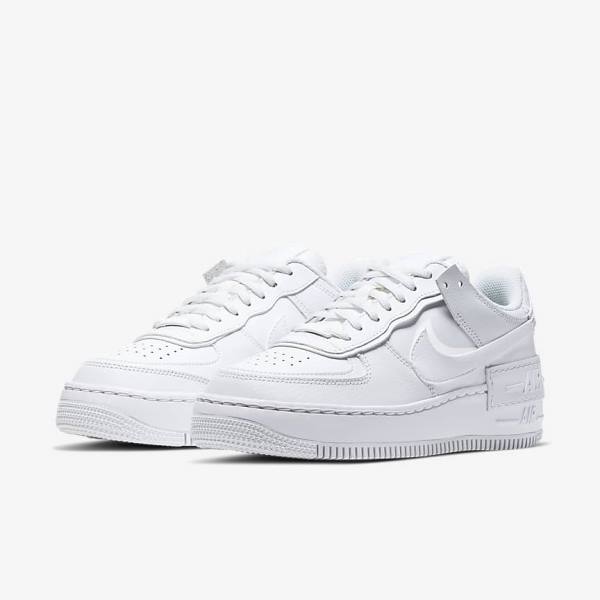 Nike Air Force 1 Shadow Tenisky Damske Biele | NK605TPW