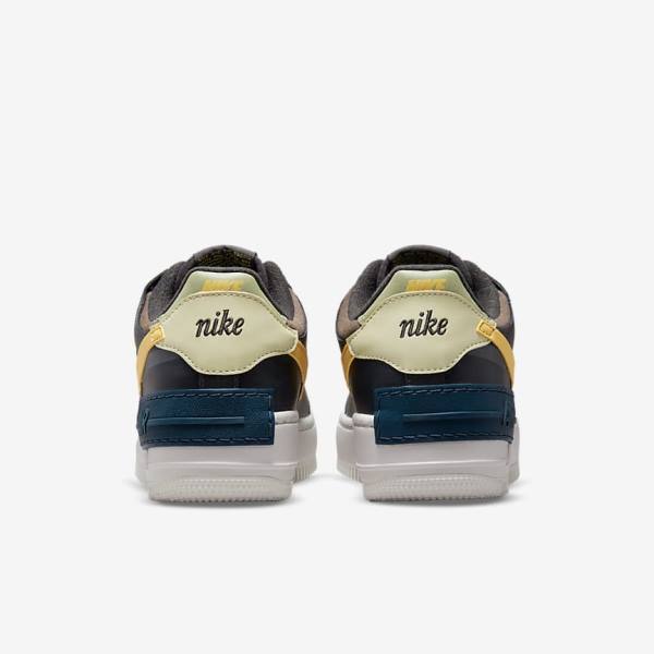 Nike Air Force 1 Shadow Tenisky Damske Zelene Biele Zlate | NK561BXQ