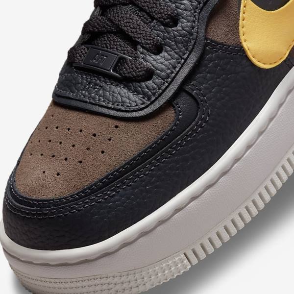 Nike Air Force 1 Shadow Tenisky Damske Zelene Biele Zlate | NK561BXQ