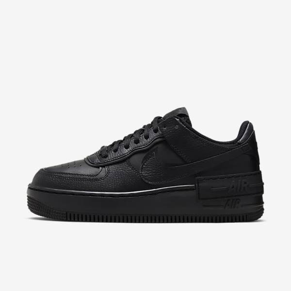 Nike Air Force 1 Shadow Tenisky Damske Čierne | NK875HDA