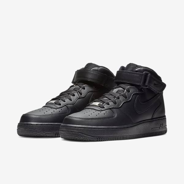 Nike Air Force 1 Stredne 07 Tenisky Panske Čierne | NK691YPS