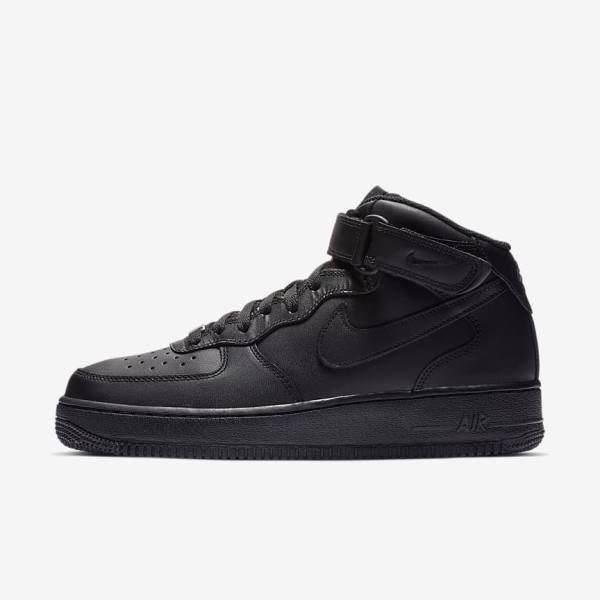 Nike Air Force 1 Stredne 07 Tenisky Panske Čierne | NK691YPS