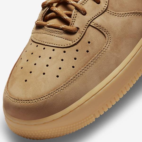 Nike Air Force 1 Stredne 07 Tenisky Panske Svetlo Hnede Čierne | NK730KTL