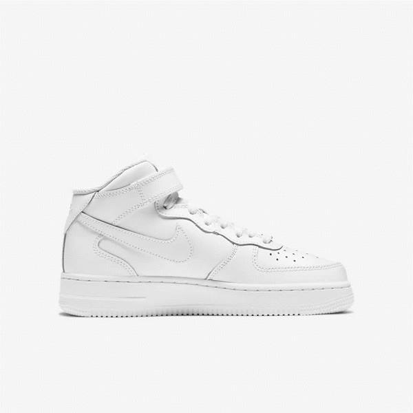 Nike Air Force 1 Stredne LE Older Basketbalove Tenisky Detske Biele | NK431KYL