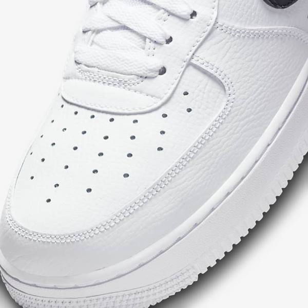 Nike Air Force 1 Tenisky Panske Biele Oranžové Strieborne Čierne | NK472AVM