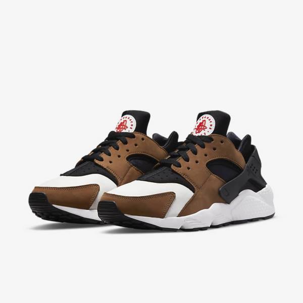 Nike Air Huarache LE Tenisky Panske Čierne Biele Červené | NK372XSF