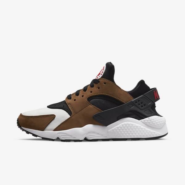 Nike Air Huarache LE Tenisky Panske Čierne Biele Červené | NK372XSF