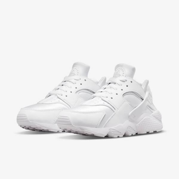 Nike Air Huarache Tenisky Damske Biele Platina | NK842ZWP