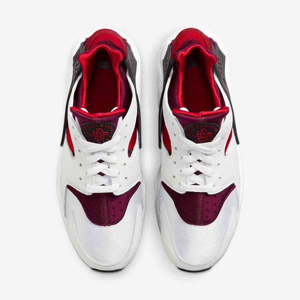 Nike Air Huarache Tenisky Panske Biele Červené Čierne Červené | NK831STR