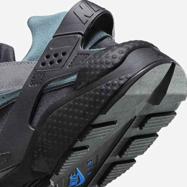 Nike Air Huarache Tenisky Panske Siva Svetlo Modre Čierne Metal Strieborne | NK194UVR