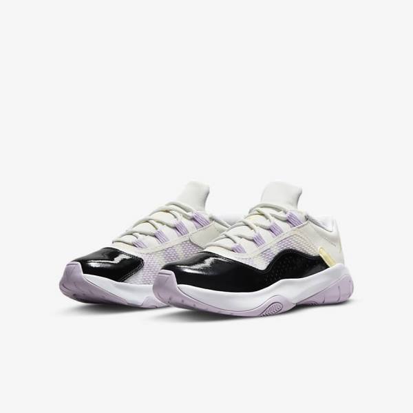 Nike Air Jordan 11 CMFT Low Older Tenisky Detske Čierne | NK713KCL