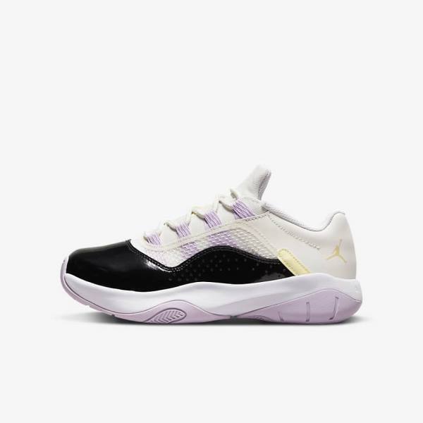 Nike Air Jordan 11 CMFT Low Older Tenisky Detske Čierne | NK713KCL