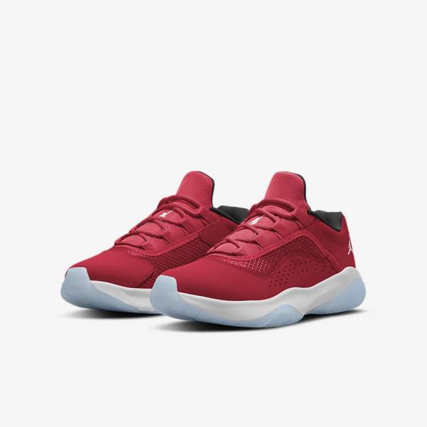 Nike Air Jordan 11 CMFT Low Older Tenisky Detske Červené Čierne Biele | NK805BAE