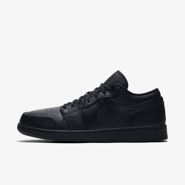 Nike Air Jordan 1 Low Jordan Tenisky Panske Čierne | NK682QJI