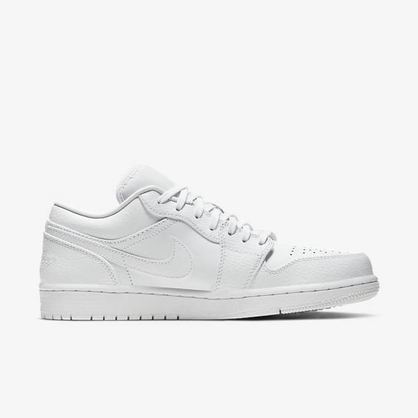 Nike Air Jordan 1 Low Tenisky Panske Biele | NK302HFP