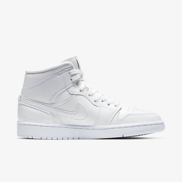 Nike Air Jordan 1 Stredne Jordan Tenisky Damske Biele | NK824PLR