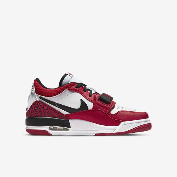 Nike Air Jordan Legacy 312 Low Older Basketbalove Tenisky Detske Biele Červené Čierne | NK065WNV