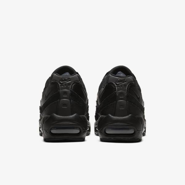 Nike Air Max 95 Essential Tenisky Panske Čierne Tmavo Siva | NK704UIR